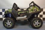 Electric children's car Mercedes Unimog camouflage 4x4 2 persons - Image 3