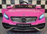 Electric children's car Mercedes Maybach S650 pink 12 volts - Image 3