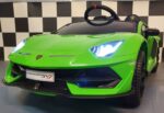 Electric children's car Lamborghini Aventador 12Volt green