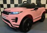 Children's car Range Rover Evoque pink 4x4 12Volts - Image 2