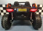Power Buggy 24 volts, 4 wheel drive with RC for 2 children red - Image 6
