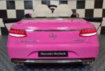 Electric children's car Mercedes Maybach S650 pink 12 volts - Image 6