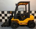 Electric children's forklift 12 volt with remote control yellow - Image 4