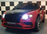 Battery children's car Bentley Continental 1.5 person black-red