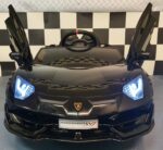 Battery children's car Lamborghini Aventador 12Volt metallic black - Image 3