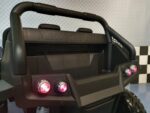 2 person Mercedes electric children's car Unimog 4 wheel drive matt black - Image 7