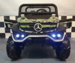 Electric children's car Mercedes Unimog camouflage 4x4 2 persons - Image 2
