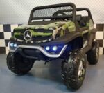 Electric children's car Mercedes Unimog camouflage 4x4 2 persons