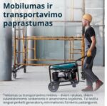 Benzininis, inverterinis 6,5kW generatorius, KS 6500iE, Konner & Sohnen - Image 4