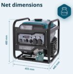 Inverterinis benzininis /dujinis generatorius KS-4500iG, Könner & Söhnen® - Image 4