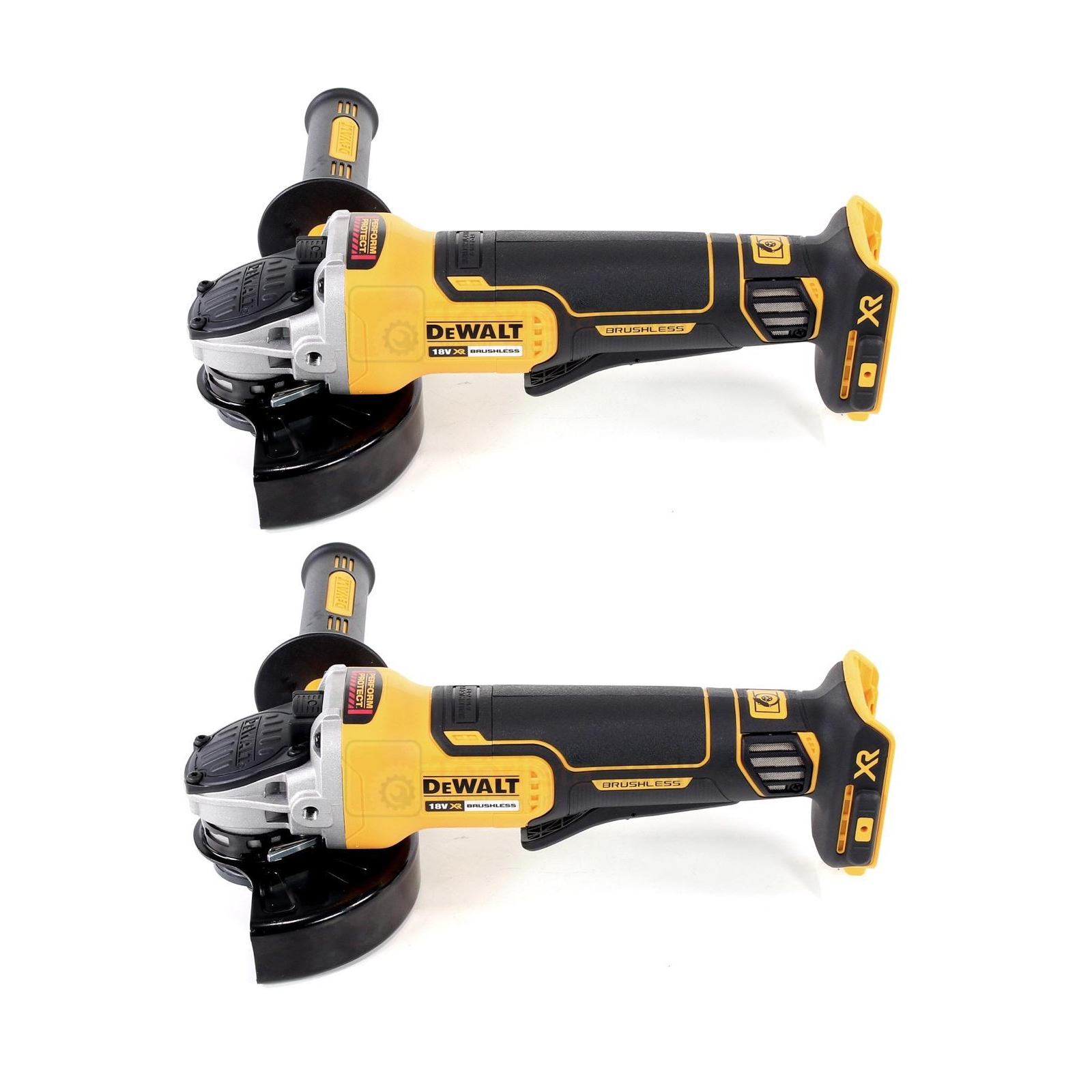 2-x-dcg406n-dewalt-18v-kampinis-slifuoklis 2 x DCG406N DeWALT 18V kampinis šlifuoklis - Image 1
