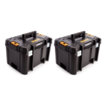 2 x DWST1-71195 TSTAK VI DeWALT įrankių dėžė