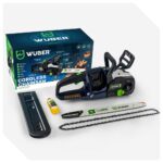Akumuliatorinis bešepetis grandininis pjūklas be bat. 40 V 16″ WUBER W04537 - Image 4