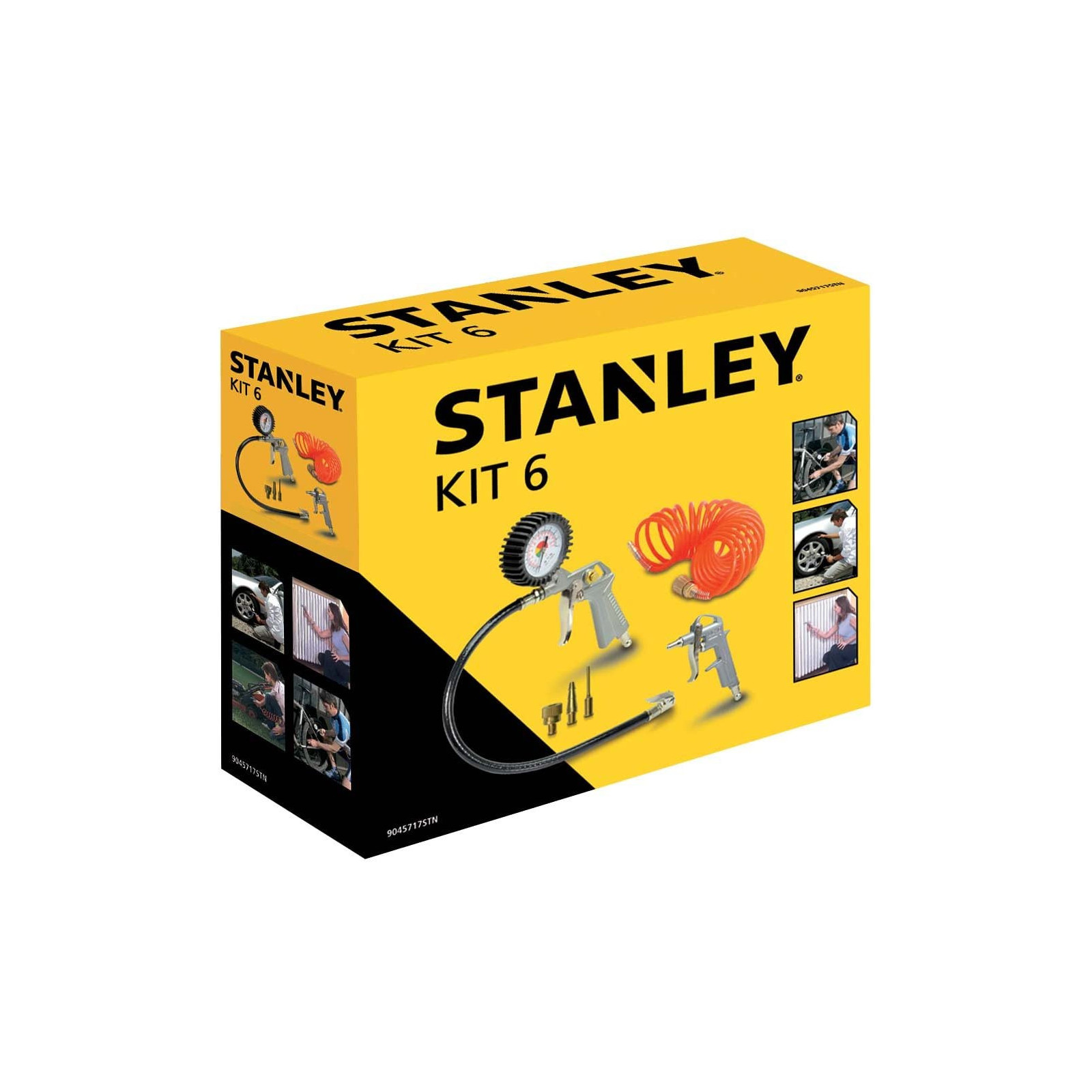 9045717stn-stanley-kit6-oro-kompresoriaus-priedu-rinkinys 9045717STN Stanley KIT6 oro kompresoriaus priedų rinkinys - Image 1