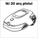 Belaidis vejos robotas Dreame A2 - 5Ah baterija/iki 2000m²