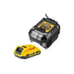 DCB1102D1 DeWALT 18V akumuliatorių ir kroviklio rinkinys (1x2.0 Ah)