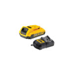 DCB115D1 DeWALT 18V baterijos ir kroviklio rinkinys (1x2.0 Ah)