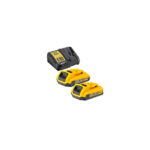 DCB115D2 DeWALT 18V baterijų ir kroviklio rinkinys (2x2.0 Ah)