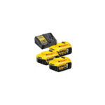 DCB115P3 DeWALT 18V baterijų ir kroviklio rinkinys (3x5.0 Ah)