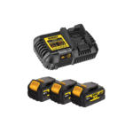 DCB116P3G DeWALT 18V akumuliatorių ir kroviklio rinkinys (3x5.0 Ah)