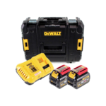 DCB118T2T DeWALT FLEXVOLT 54V baterijų ir kroviklio rinkinys (2x6.0 Ah)