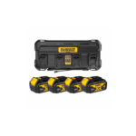 DCB1404M4 DeWALT 18V akumuliatorių ir kroviklio rinkinys (4x4.0 Ah)
