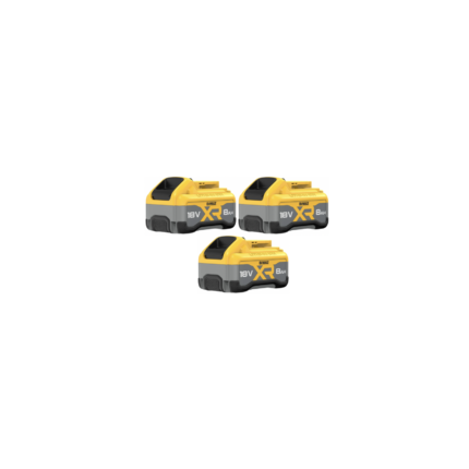 DCB1880W3 DeWALT 18V 8.0 Ah akumuliatorių rinkinys (3x8.0 Ah)