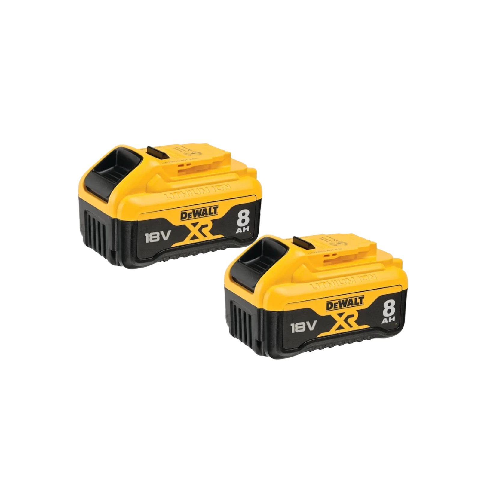 dcb188w2-dewalt-18v-80-ah-xr-li-ion-baterija-2x80-ah DCB188W2 DeWALT 18V 8.0 Ah XR Li-Ion baterija (2x8.0 Ah) - Image 1