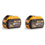 DCB547X2 DeWALT FLEXVOLT akumuliatoriai 18V/54V Li-Ion (2x9.0 Ah)