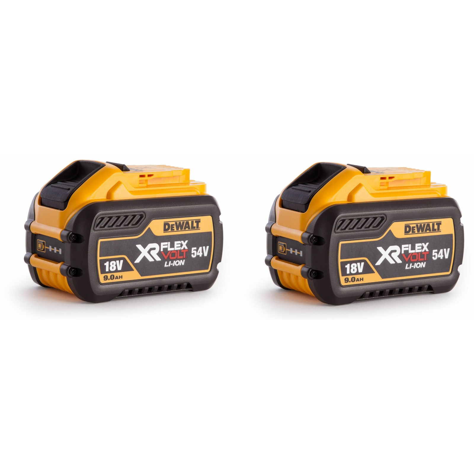 dcb547x2-dewalt-flexvolt-akumuliatoriai-18v54v-li-ion-2x90-ah DCB547X2 DeWALT FLEXVOLT akumuliatoriai 18V/54V Li-Ion (2x9.0 Ah) - Image 1