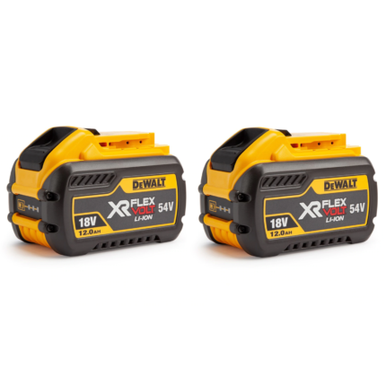 DCB548Y2 DeWALT FLEXVOLT akumuliatoriai 18V/54V Li-ion (2x12.0 Ah)