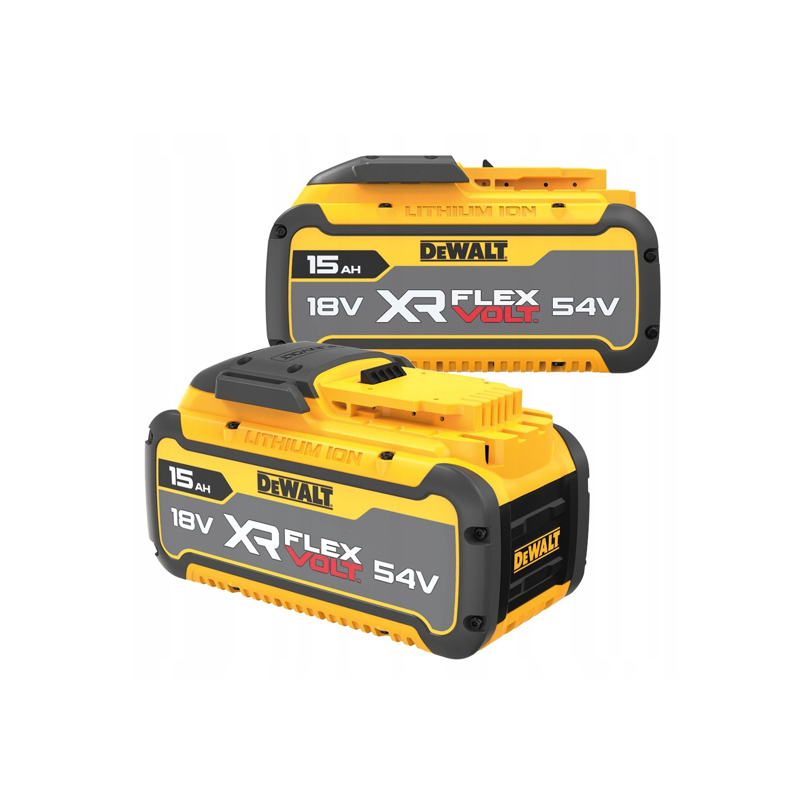 dcb549z2-dewalt-flexvolt-akumuliatoriai-18v54v-li-ion-2x150-ah DCB549Z2 DeWALT FLEXVOLT akumuliatoriai 18V/54V Li-ion (2x15.0 Ah) - Image 1