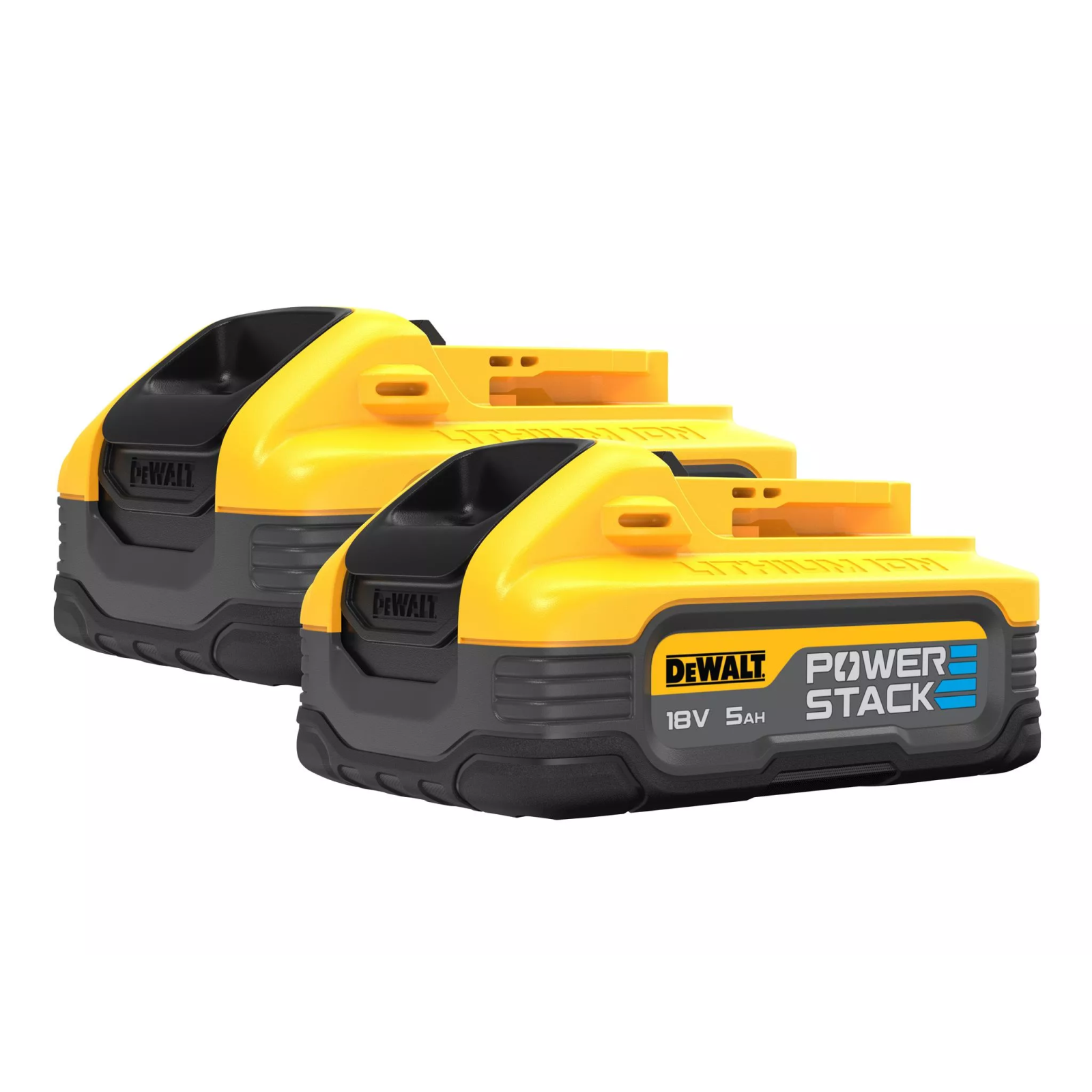 dcbp518h2-dewalt-18v-powerstack-akumuliatoriai-2x50-ah DCBP518H2 DeWALT 18V Powerstack akumuliatoriai (2x5.0 Ah) - Image 1