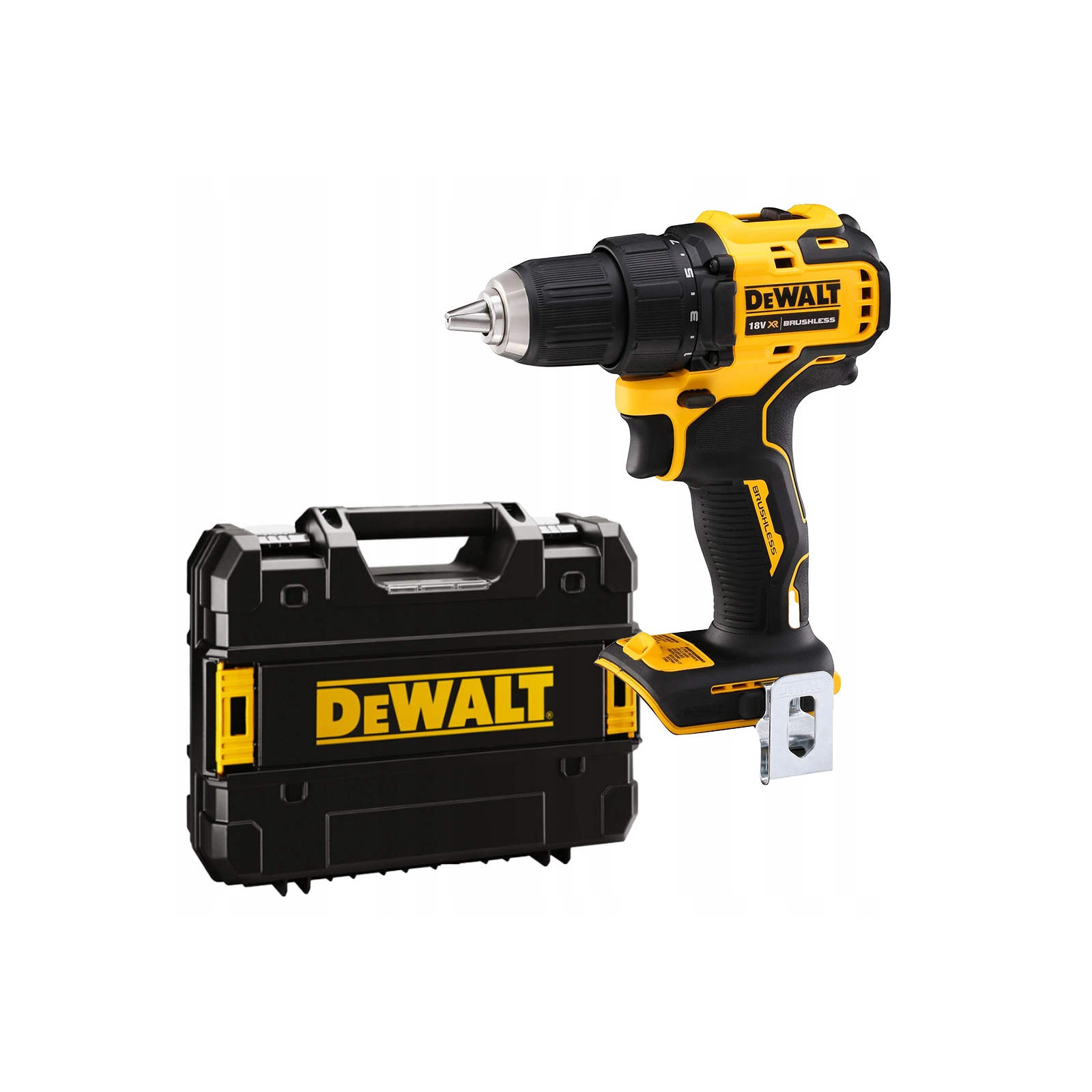 dcd708nt-dewalt-18v-suktuvas-greztuvas DCD708NT DeWALT 18V suktuvas-gręžtuvas - Image 1