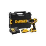 DCD709D2T DeWALT 18V suktuvas-smūginis gręžtuvas (2x2.0 Ah)