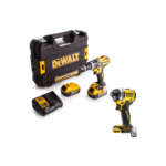 DCD796P2 DeWALT 18V smūginis gręžtuvas (2x5.0 Ah) + DCF860N 18V smūginis suktuvas