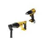 DCD799N DeWALT 18V suktuvas-smūginis gręžtuvas + DCH133N DeWALT 18V SDS-Plus perforatorius