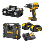 DCD800M2 DeWALT 18V suktuvas-gręžtuvas + DWST1-81079 DeWALT TSTAK radijo imtuvas (2x4.0 Ah)