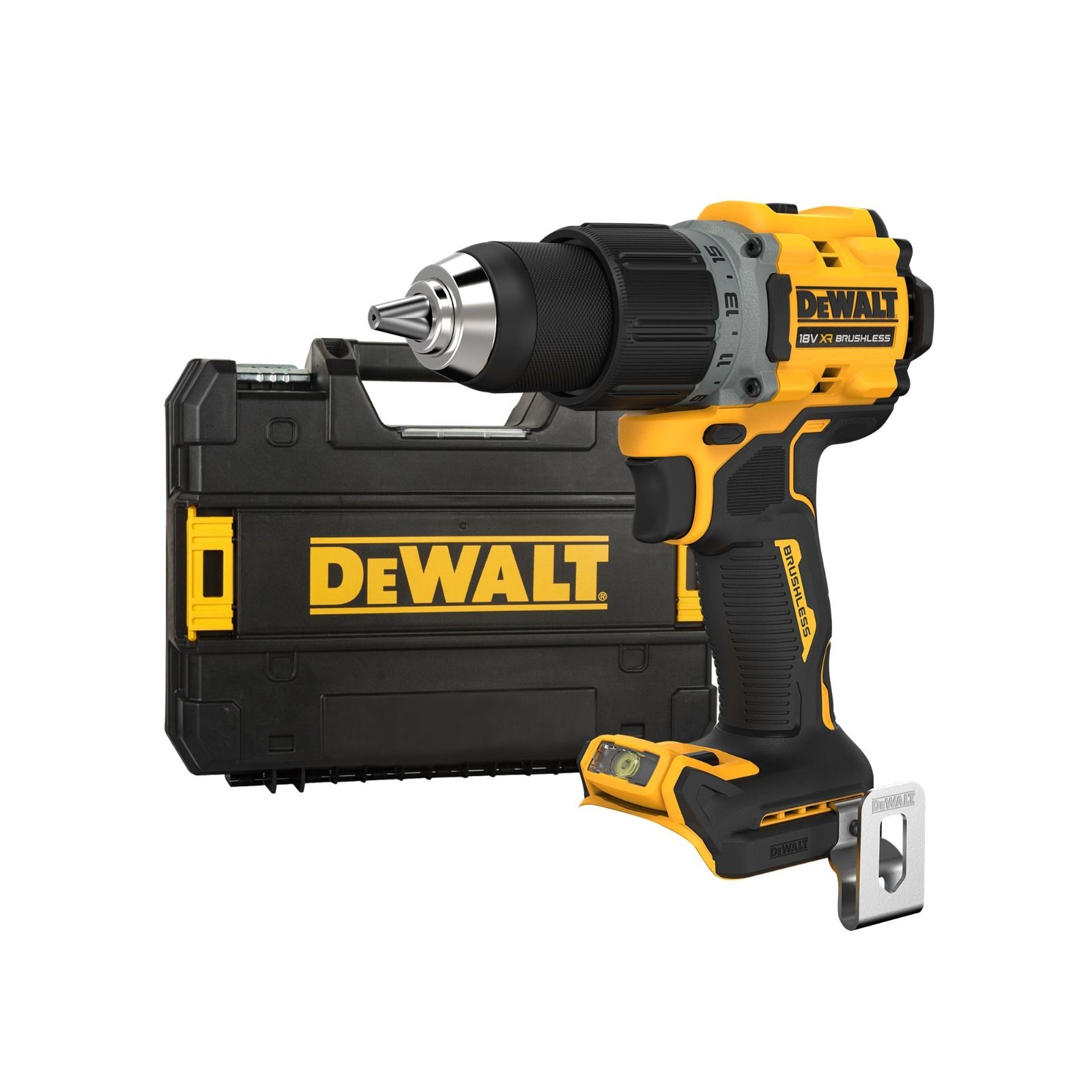 dcd800nt-dewalt-18v-suktuvas-greztuvas DCD800NT DeWALT 18V suktuvas-gręžtuvas - Image 1
