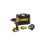 DCD805D2T DeWALT 18V XR akumuliatorinis smūginis gręžtuvas-suktuvas (2x2.0Ah)