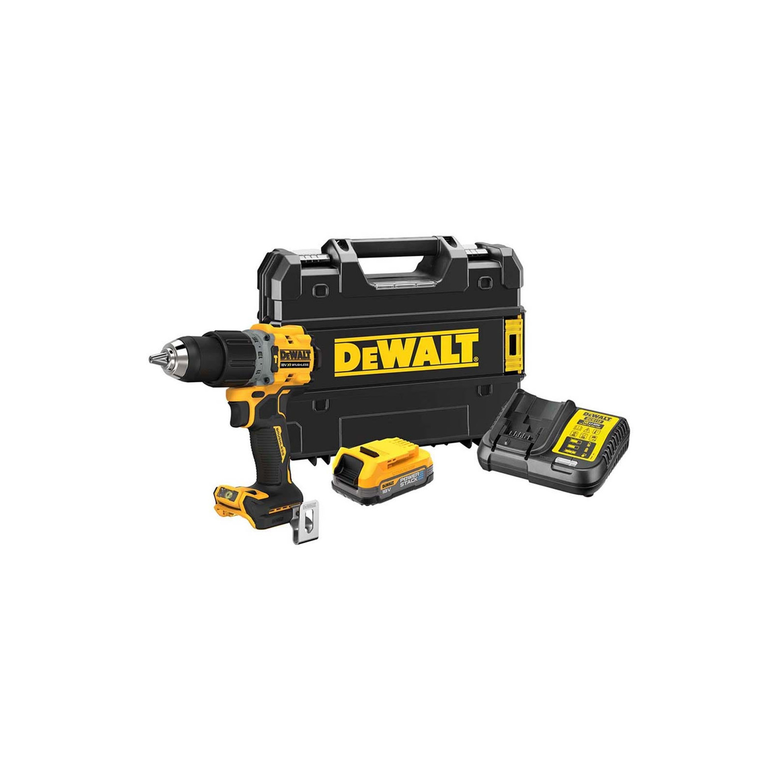 dcd805e1t-dewalt-18v-suktuvas-smuginis-greztuvas-1x17-ah DCD805E1T DeWALT 18V suktuvas-smūginis gręžtuvas (1x1.7 Ah) - Image 1