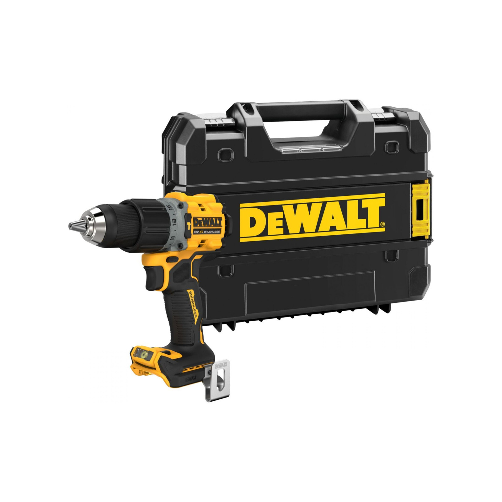 dcd805nt-dewalt-18v-suktuvas-smuginis-greztuvas DCD805NT DeWALT 18V suktuvas-smūginis gręžtuvas - Image 1