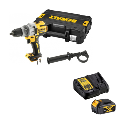 DCD991M1 DeWALT 18V gręžtuvas - suktuvas (1x4.0 Ah)