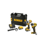 DCD996P2 DeWALT 18V suktuvas - smūginis gręžtuvas (2x5.0 Ah) + DCF860N 18V smūginis suktuvas