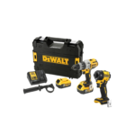 DCD996P2 DeWALT 18V suktuvas - smūginis gręžtuvas (2x5.0 Ah) + DCF870N 18V smūginis suktuvas