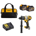 DCD999T2C DeWALT 18V FLEXVOLT Advantage suktuvas - smūginis gręžtuvas (2x6.0 Ah)