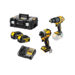 DCDF709M2 DeWALT 18V gręžtuvo - suktuvo ir smūginio suktuvo rinkinys (2x4.0 Ah)