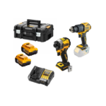 DCDF709P2 DeWALT 18V gręžtuvo - suktuvo ir smūginio suktuvo rinkinys (2x5.0 Ah)