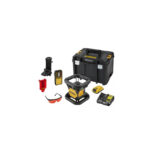 DCE074D1R DeWALT 18V akumuliatorinis rotacinis nivelyras (1x2.0 Ah)