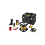 DCE079D1R DeWALT 18V 2Ah akumuliatorinis rotacinis nivelyras